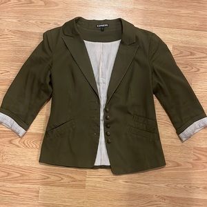 Express 3/4-Sleeve Blazer